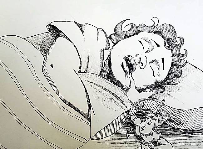 Inktober: Drool, ink